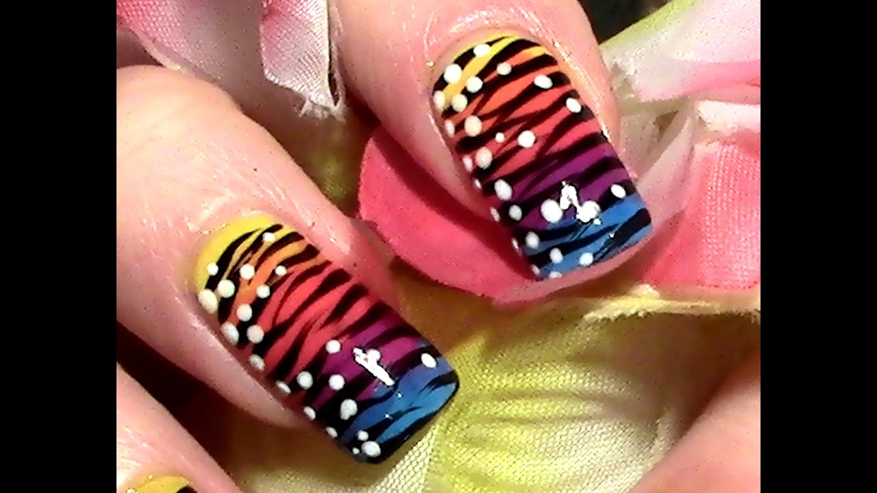 * Exotic Nails * - Nailart selber machen / Nageldesign Tutorial / Fingern&auml;gel lackieren f&uuml;r Anf&auml;nger