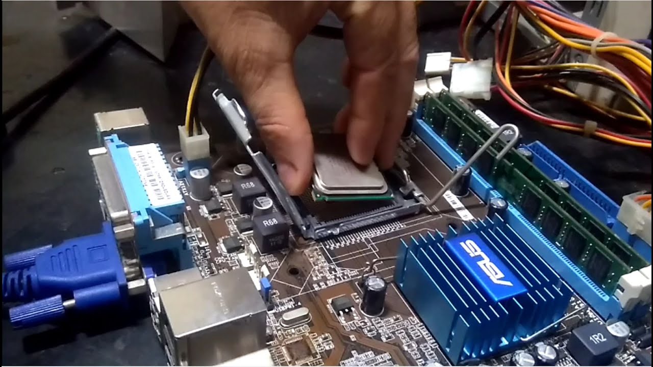 Colocando um Processador XEON em Placa Mãe 775 ASUS P5G41T-M LX2/BR