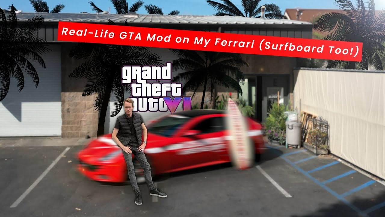 From GTA to Real Life: I Built a Lifeguard Ferrari! LSLD Reveal