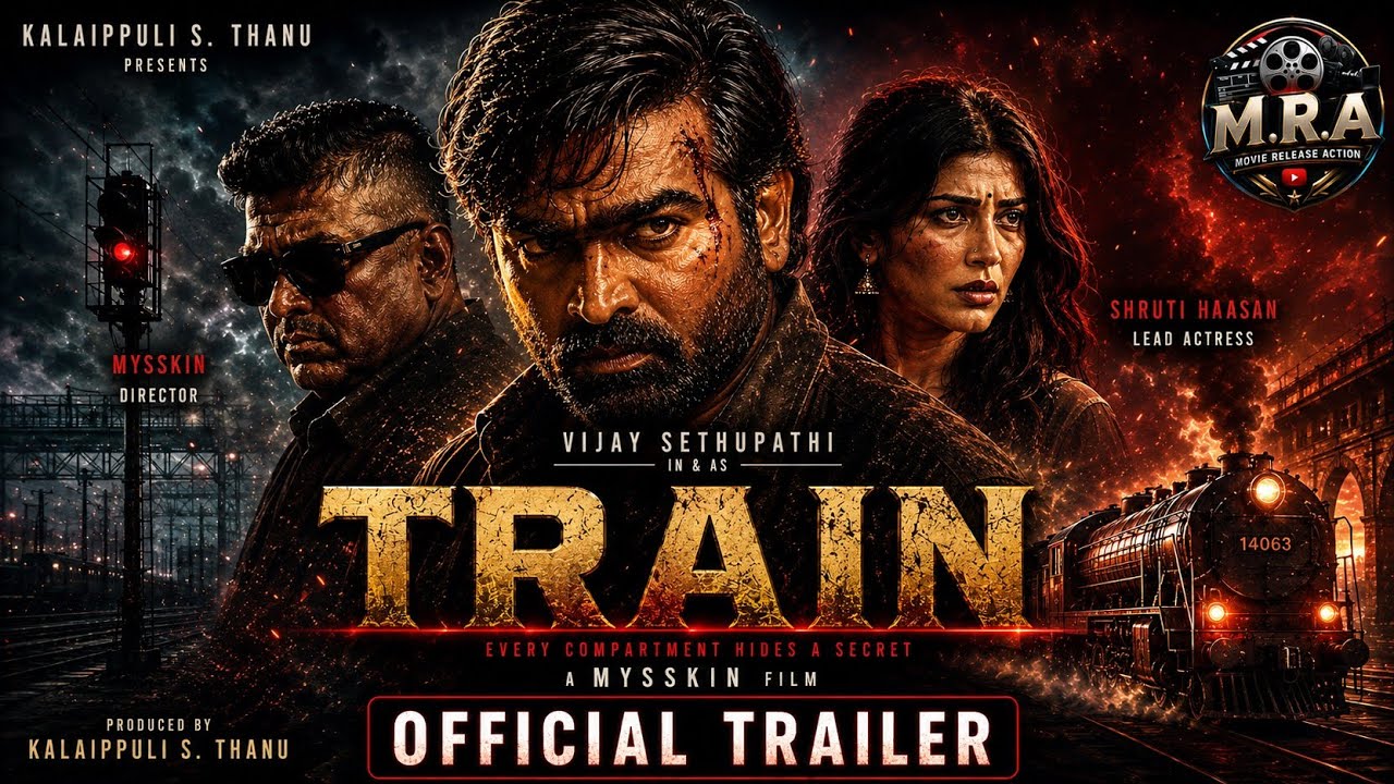 TRAIN Official Trailer (2026) | Vijay Sethupathi | Shruti Haasan