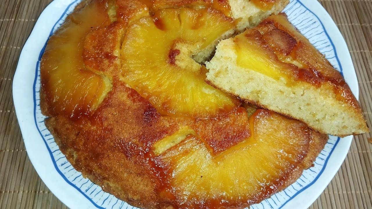 Torta Esponjosa de Piña en Sartén | Sin horno y deliciosa 