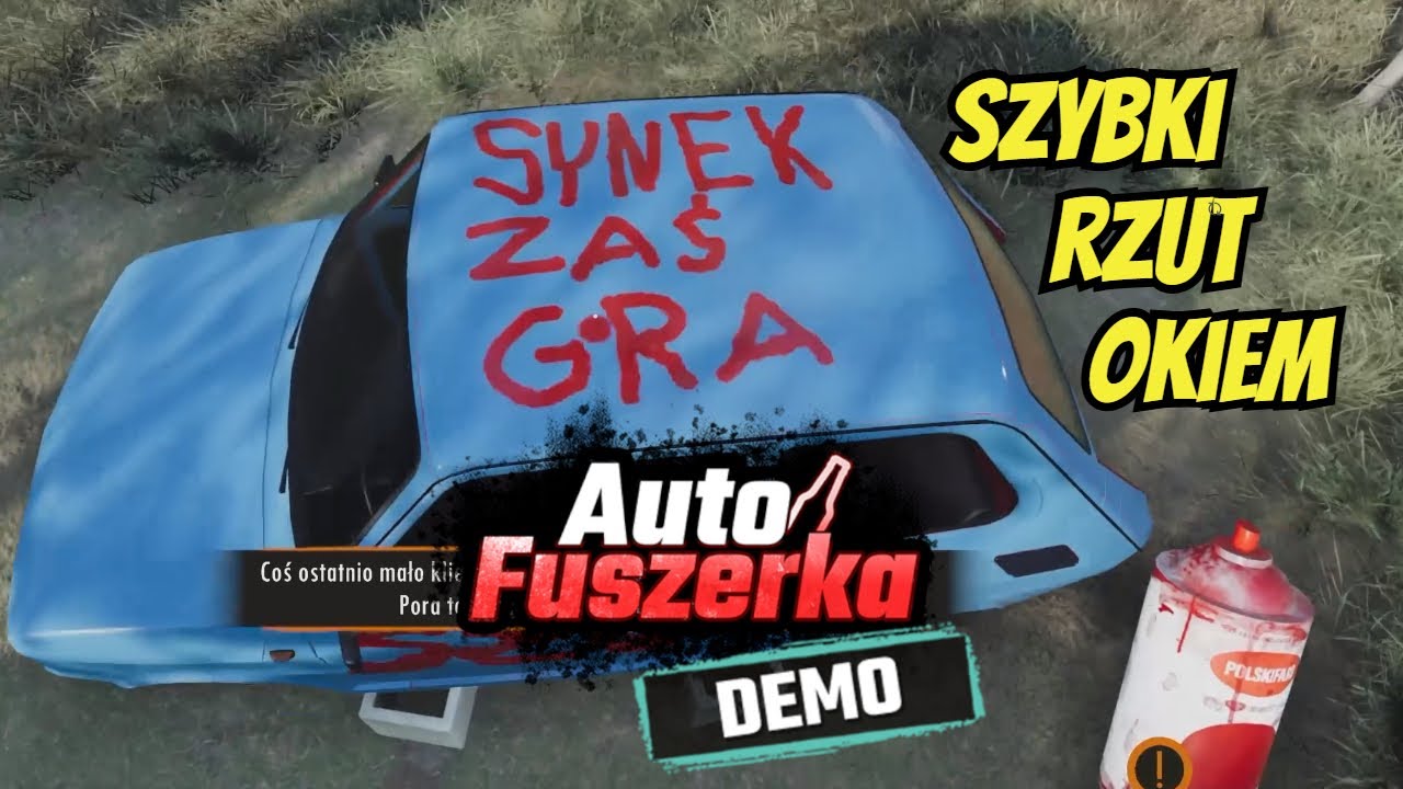 Auto Fuszerka 🍺 DEMO. Symulator mechanika z lat 90-tych - Szybki Rzut Okiem #2