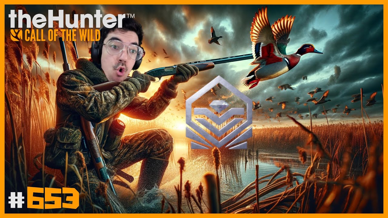 CON ESTE PLUMAJE YA TENEMOS TODOS LOS DIAMANTES DE CERCETA COLORADA :D | 🦌theHunter: CotW #653