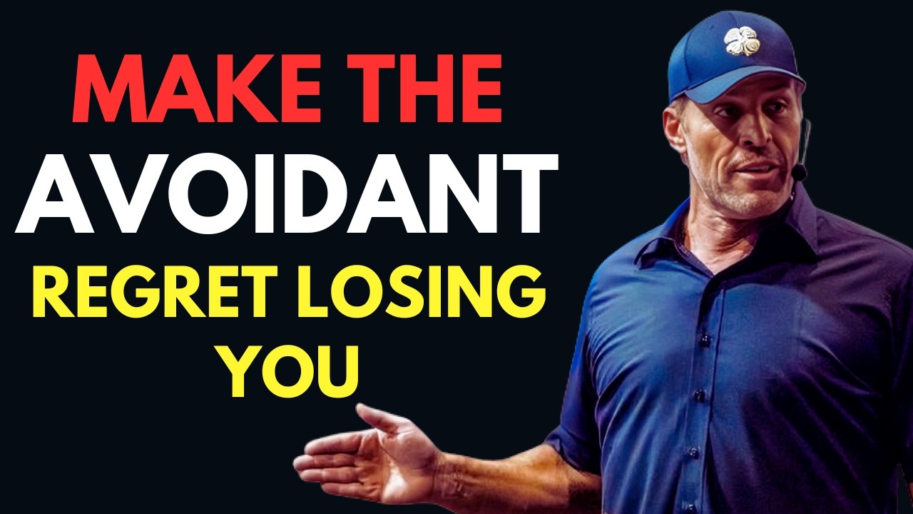 MAKE THE AVOIDANT MISS YOU SO BADLY! EVEN IF THEY LEFT YOU | Tony Robbins Inspired Motivation |