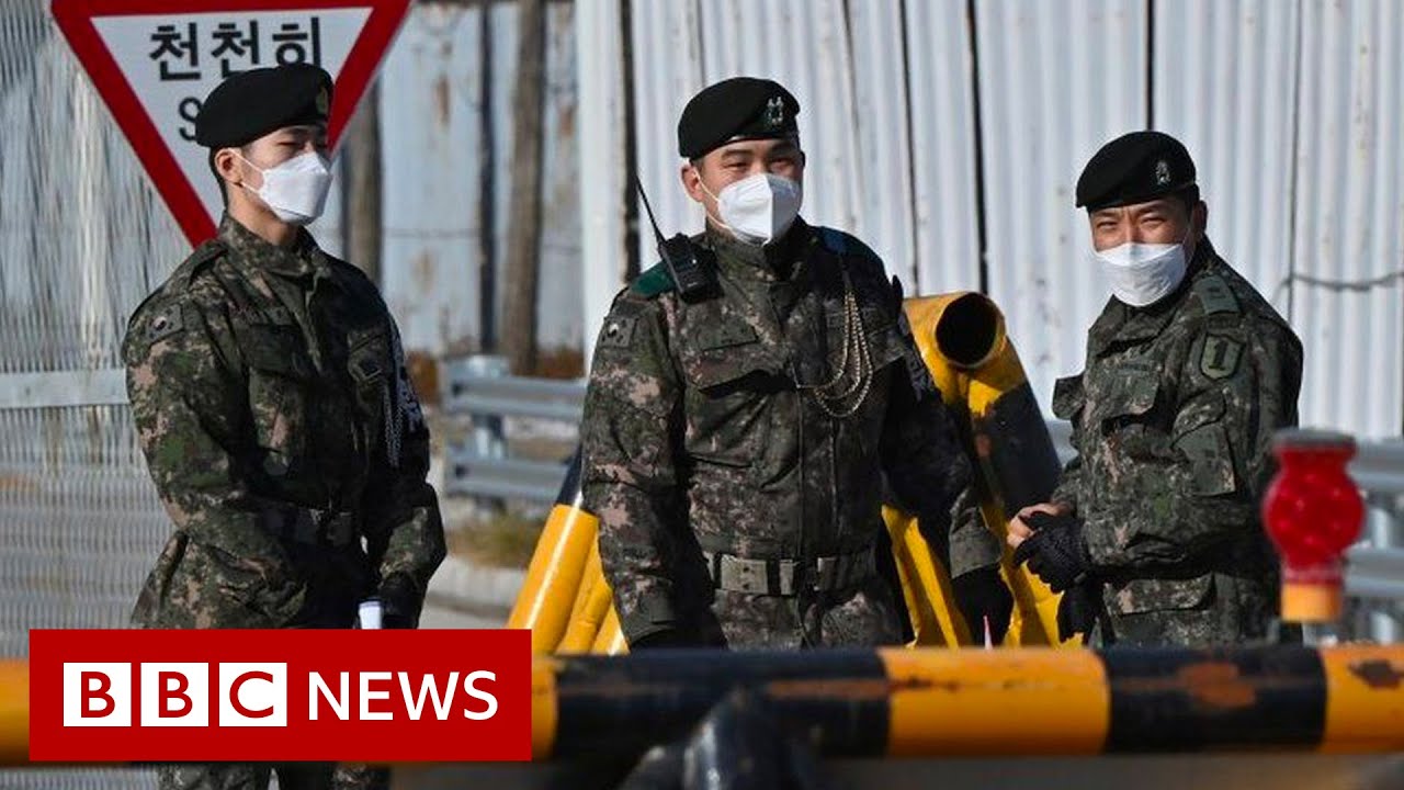 South Korean crosses border into North Korea in apparent rare defection - BBC News