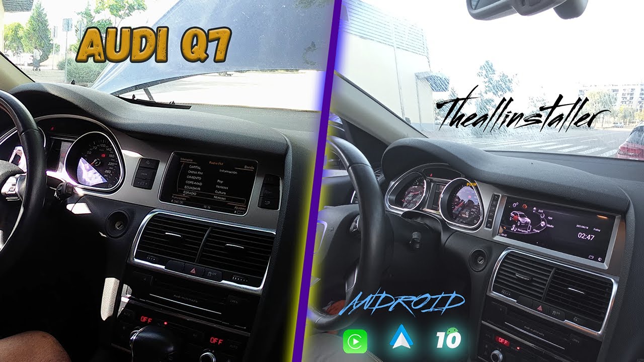 PANTALLA ANDROID AUDI Q7