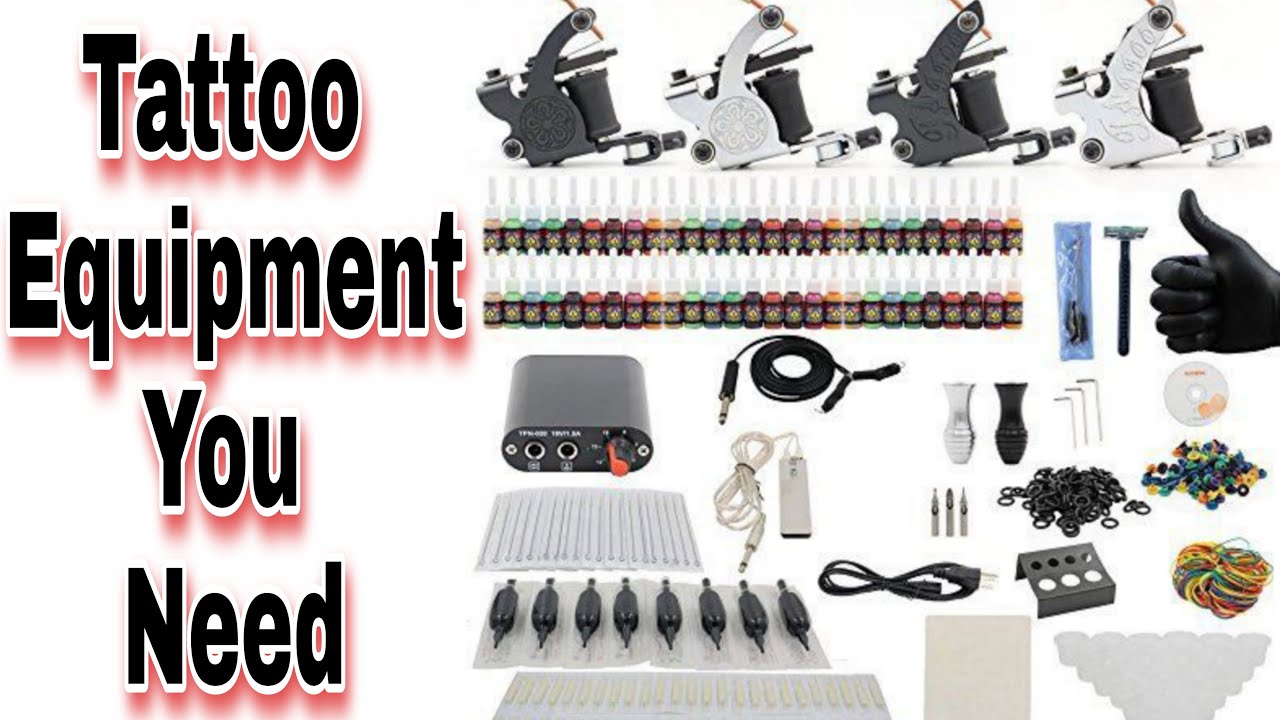 Tattoo Equipment For Beginners || टैटू का समान || Tamang Tattoos