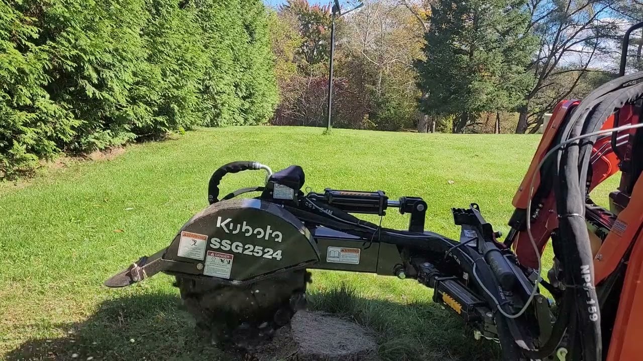 Kubota Stump Grinder SSG2524
