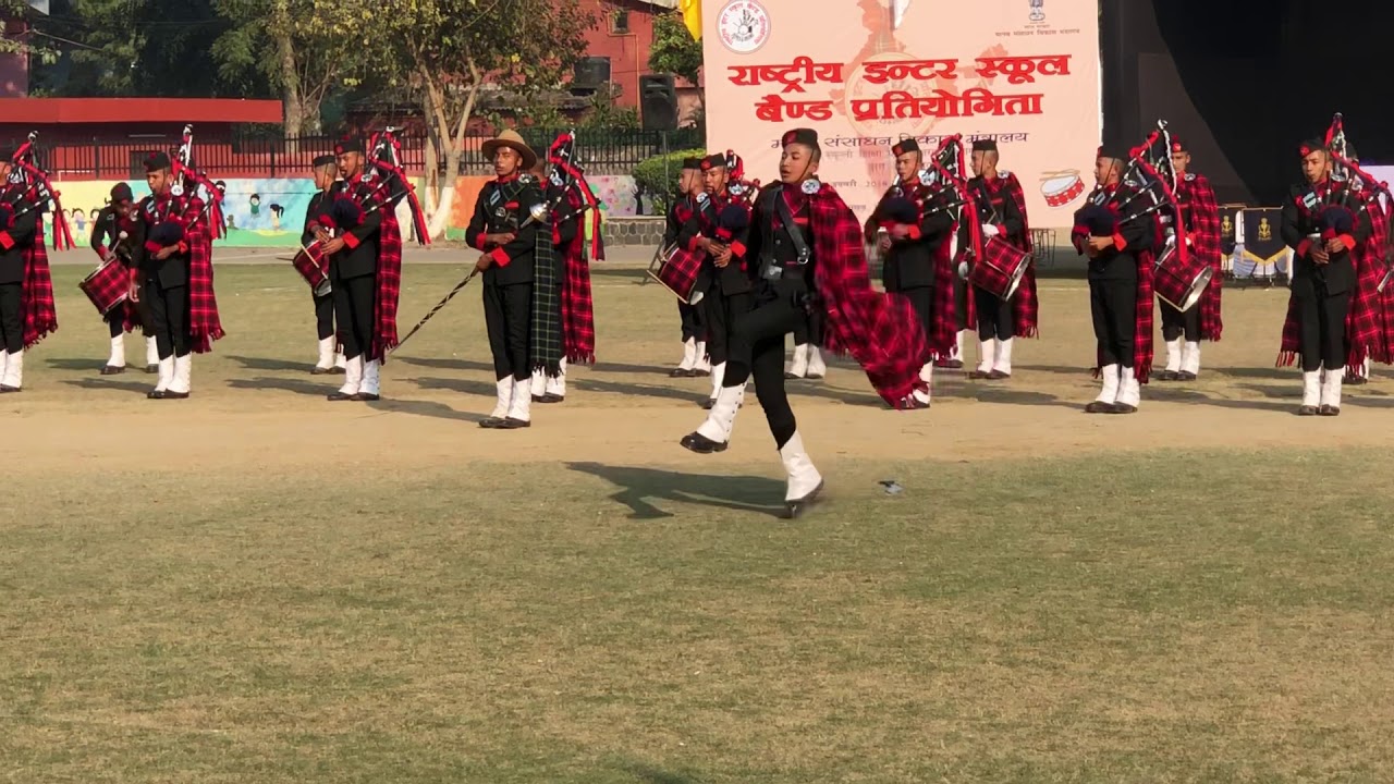 Saddam School, Sikkim, National Band Competition Jan 2k18 (Video By TR Musicals, +91-9871225338)