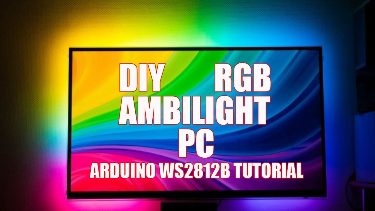 DIY AMBILIGHT RGB ARDUINO WS2812B LED TUTORIAL FOR PC| URDU HINDI