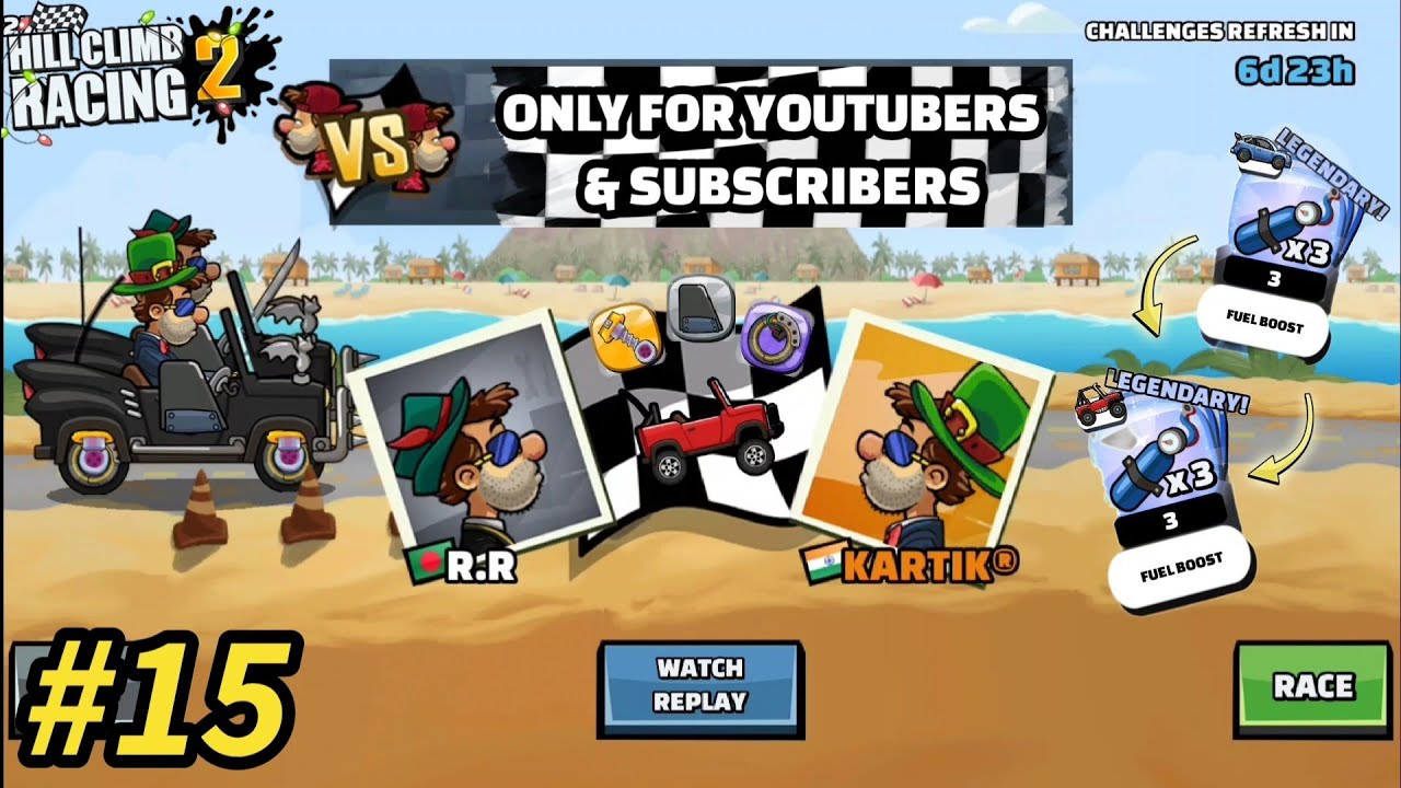 🥰ЭТО ЗАДАНИЕ СОЗДАНО ТОЛЬКО ДЛЯ НАШИХ ПОДПИСЧИКОВ | Задания №15 | Hill Climb Racing 2