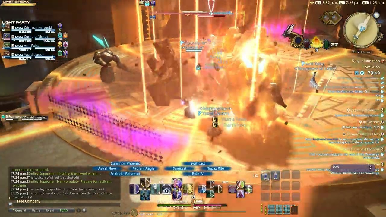 Final Fantasy XIV  Smileton Dungeon Summoner POV 2023 05 09   19 15 02 02