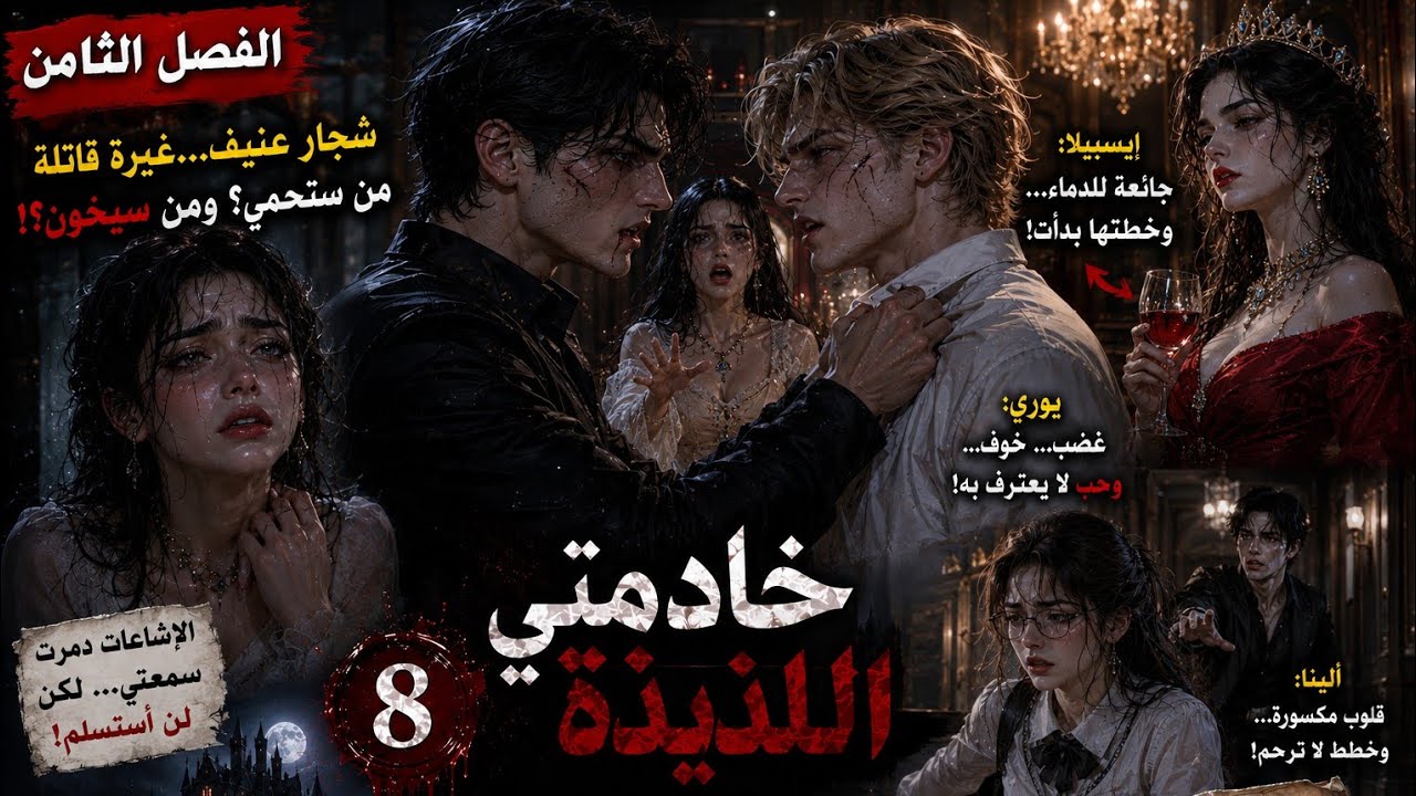 🎯 خادمتي اللذيذة – الفصل الثامن | السر الصادم الذي قلب كل الأحداث رأسًا على عقب 😱🔥