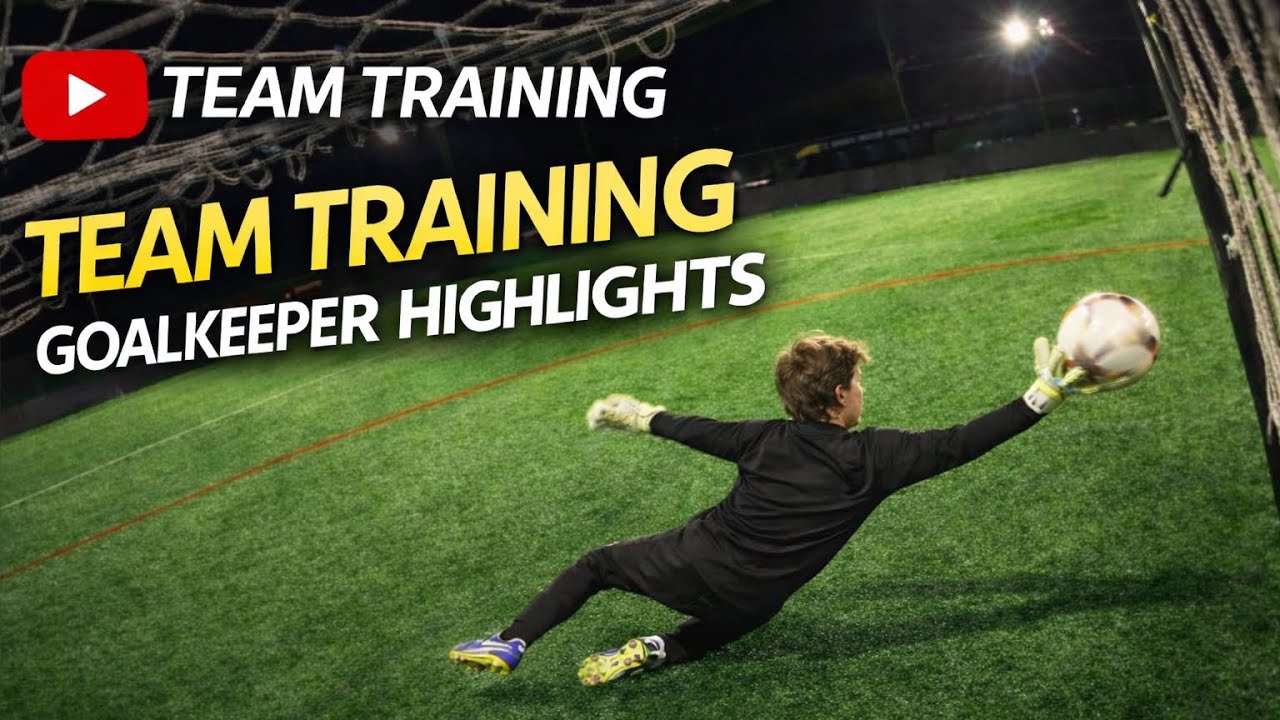 INSANE Goalkeeper Saves in Team Training! 🧤⚽ | Young GK Highlights