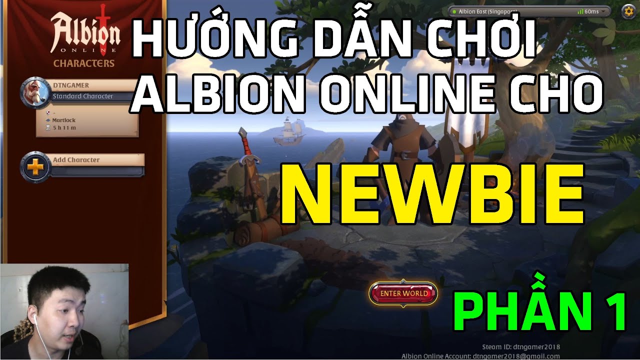 Hướng Dẫn Chơi Albion Online Cơ Bản Cho Người Mới #1