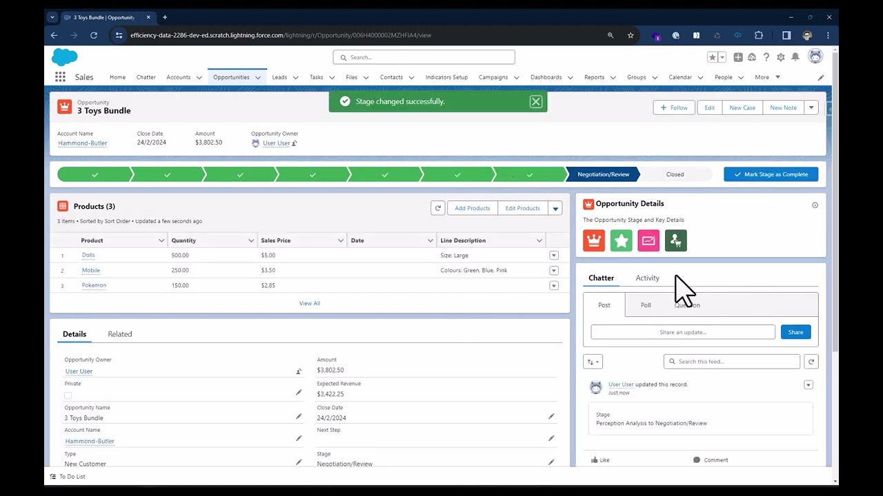 Adding Product Icons to the Opportunity and Account in your Salesforce Org