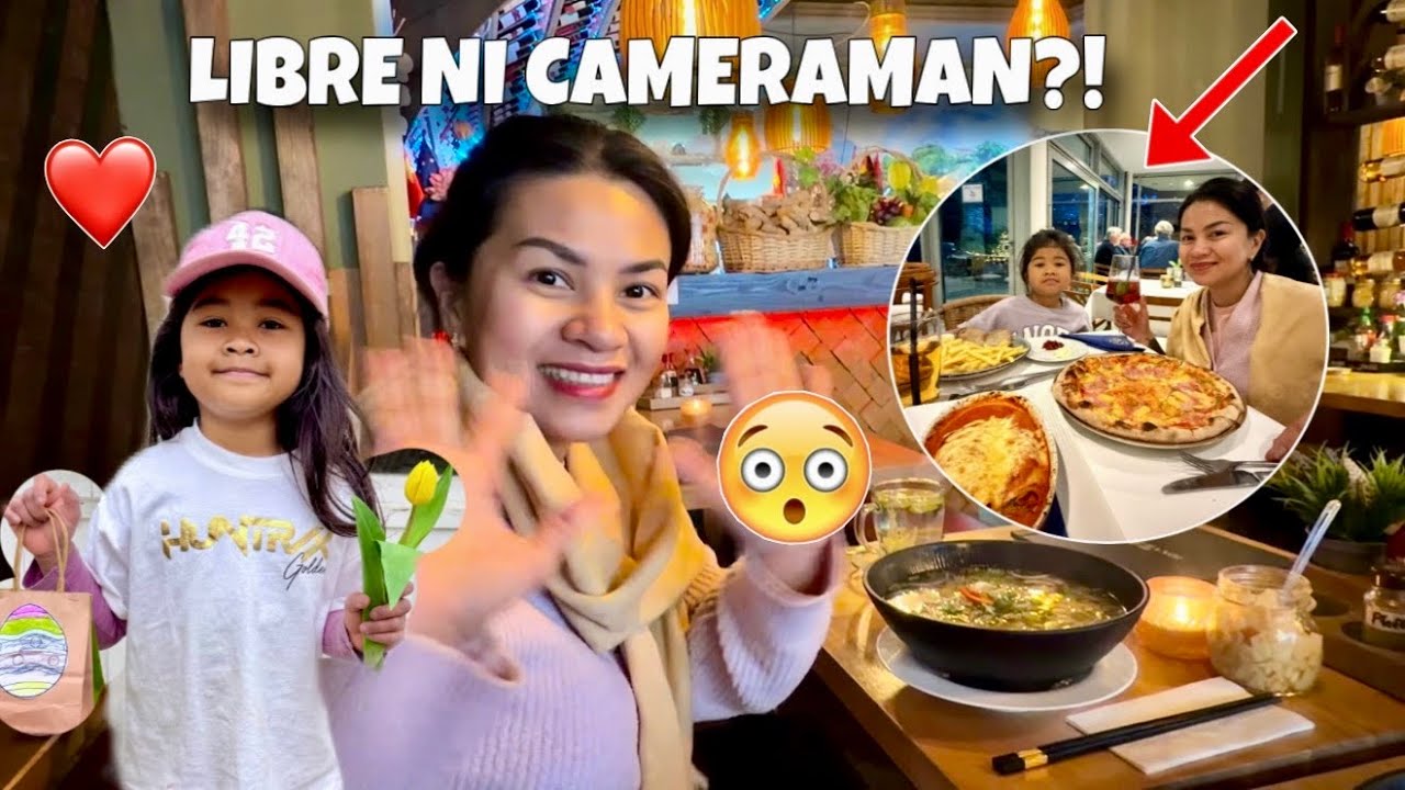 MAY PA LUNCH AND DINNER SI CAMERAMAN! +EASTER PREPARATION! TEAM BLENDED