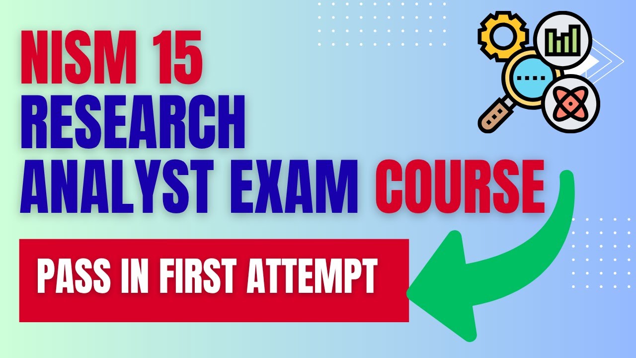 NISM Research Analyst Exam - Chapter 4 with Mock Tests