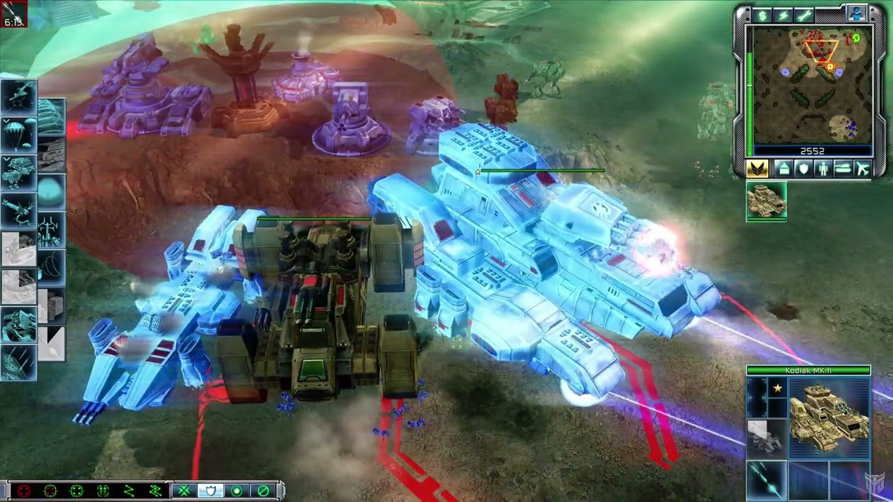 Tiberium Wars [Crossfire Mod] - GDI vs 2 Scrin Brutal