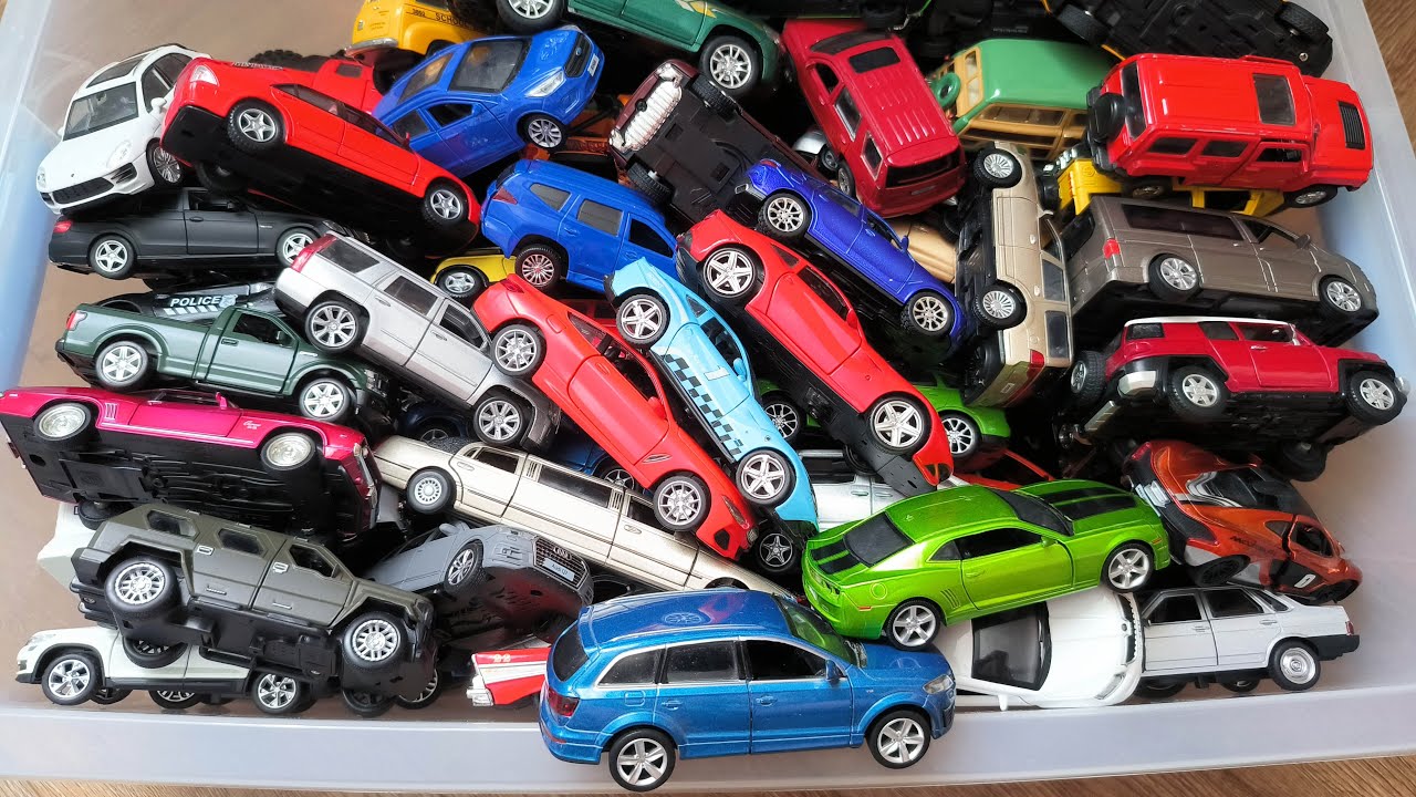 Huge Collection of Miniature Cars: Audi, BMW, Mercedes-Benz, Mitsubishi, Ford, Cadillac, Porsche