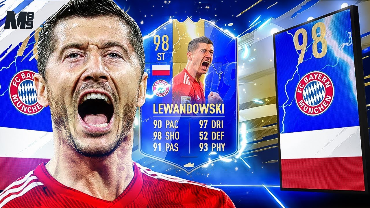 FIFA 19 TOTS LEWANDOWSKI REVIEW | 98 TOTS LEWANDOWSKI PLAYER REVIEW | FIFA 19 ULTIMATE TEAM