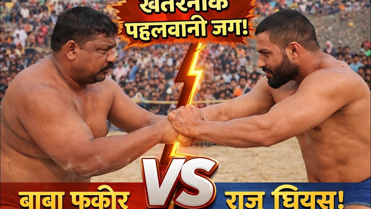 बाबा फकीर VS राजू पहलवान | दंगल में घमासान मुकाबला | किसने मारी बाज़ी? देखिए पूरा दंगल! 🤼‍♂️