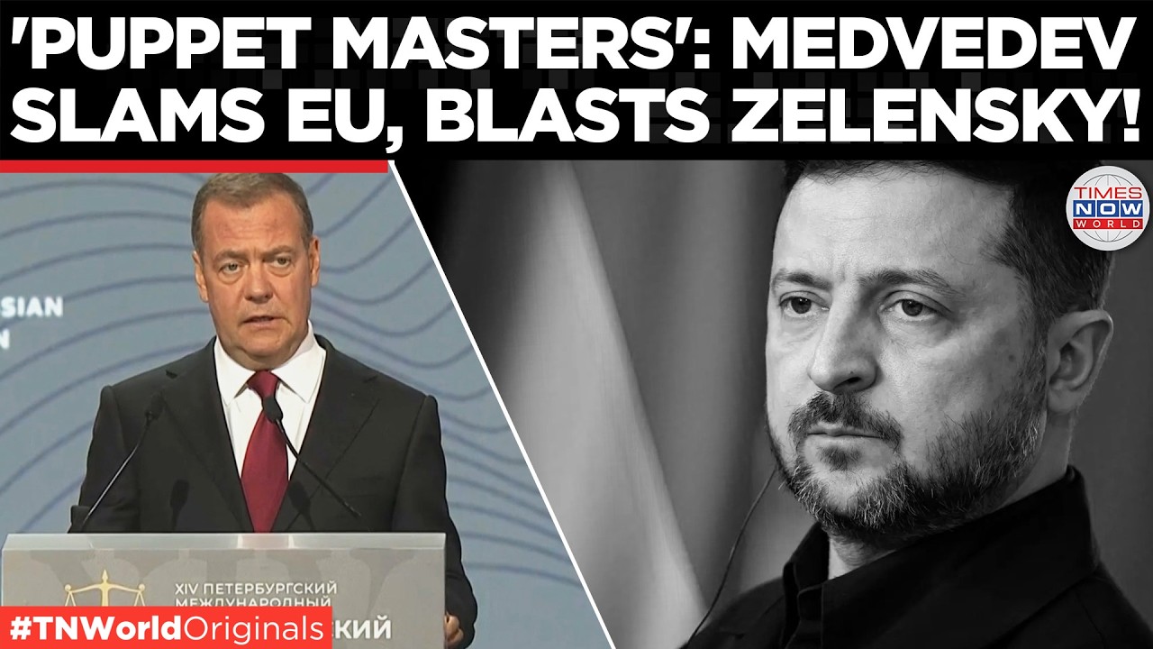 MEDVEDEV RIPS EU: 'Failed State,' Questions Ukraine's Sovereignty, Says Controlled by West