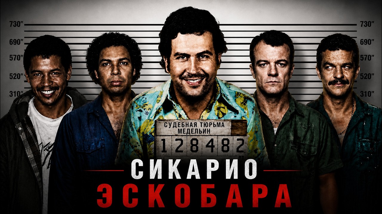 Они Держали в Страхе Всю Колумбию. Сикарио Пабло Эскобара.