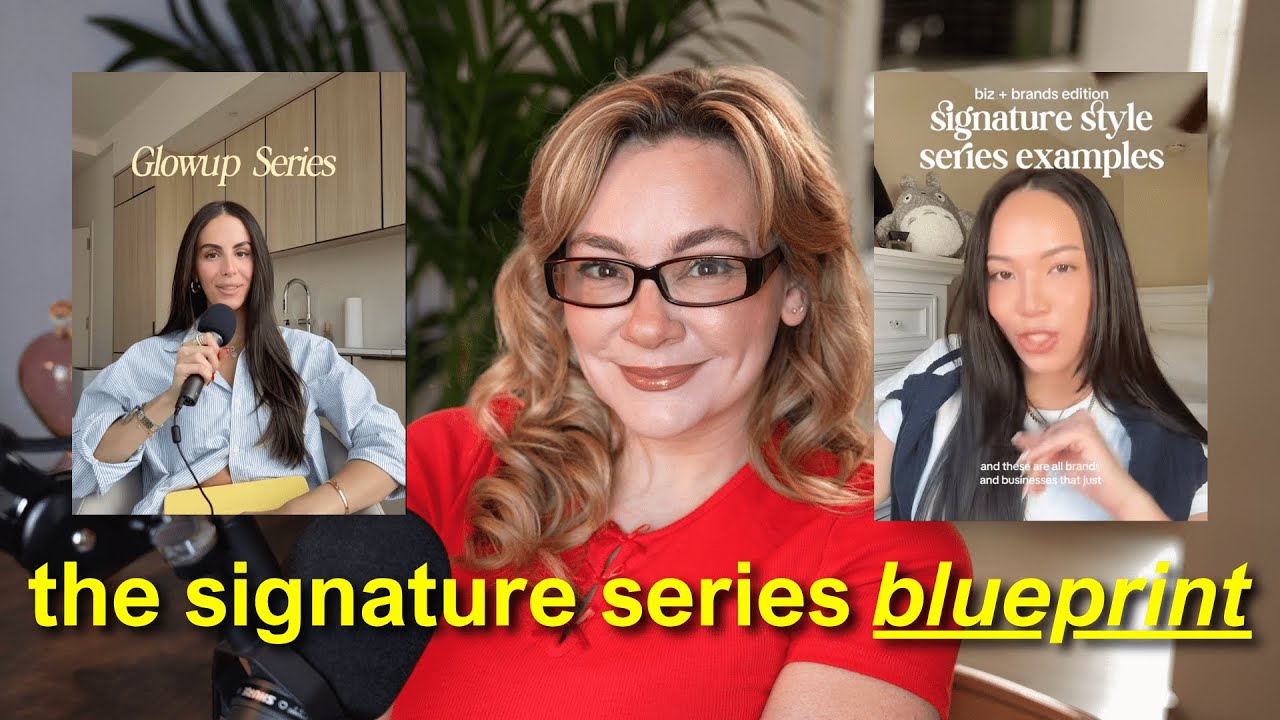 How to Create a Social Media Signature Series & Style