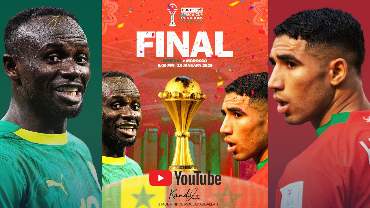 Senegal vs Morocco | MOROCCO AFCON FINAL 2025