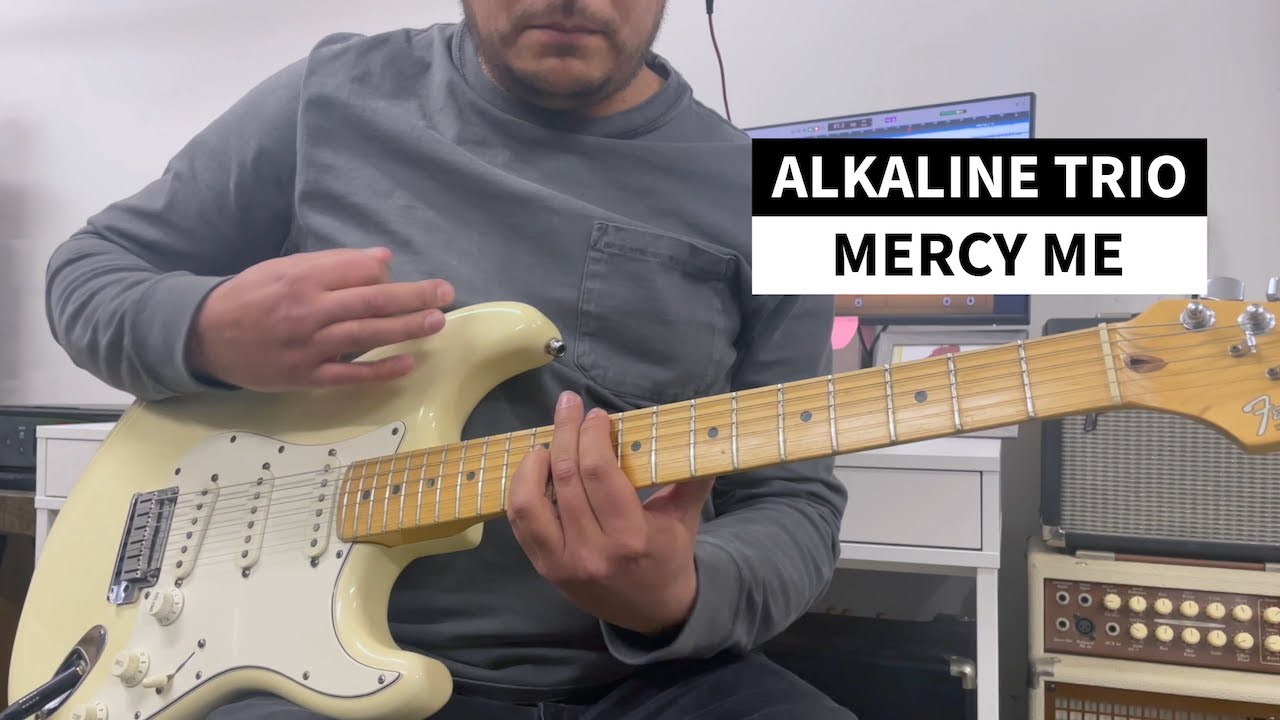 Alkaline Trio - Mercy Me (Guitar Cover)