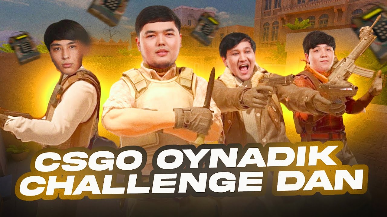 CHELLENGE YUTKZGAN ODAM 4 TA LIMON YIYDI CSGO