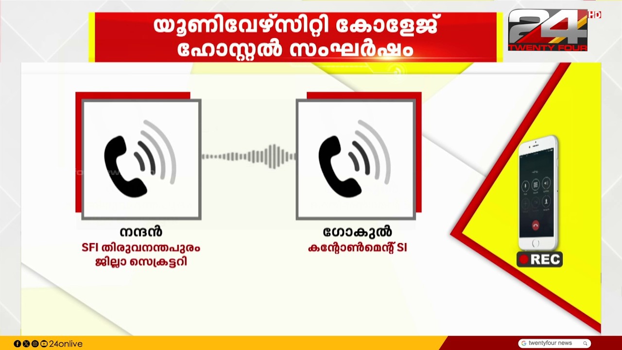 'I will go into the party office and take it'; Threatening message to SFI district secretary; Organizations protest