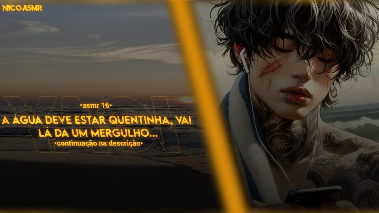 [ASMR] Seu namorado mandão te leva para a praia... [YAOI]