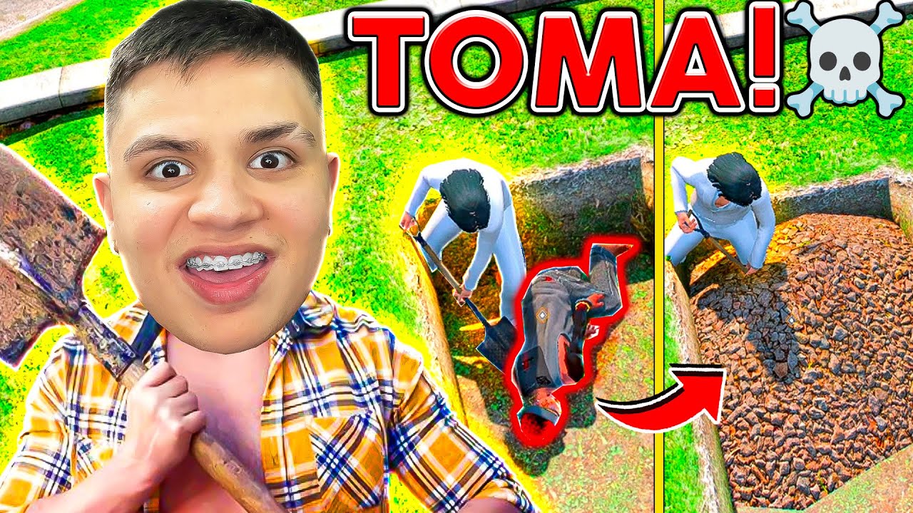 ELIMINEI E ENTERREI um CARA no GTA RP 😱 (Paulinho o LOKO)