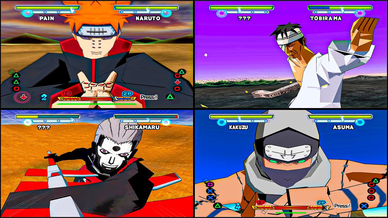 Naruto Ultimate Ninja 5 - All New Characters Ultimate Jutsus [PS2]