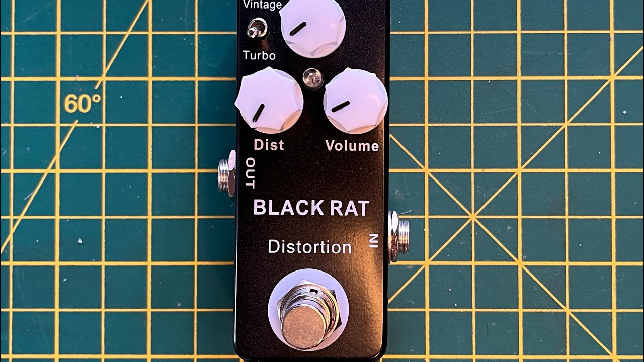 Mosky The Black Rat Unboxing and Dismantling