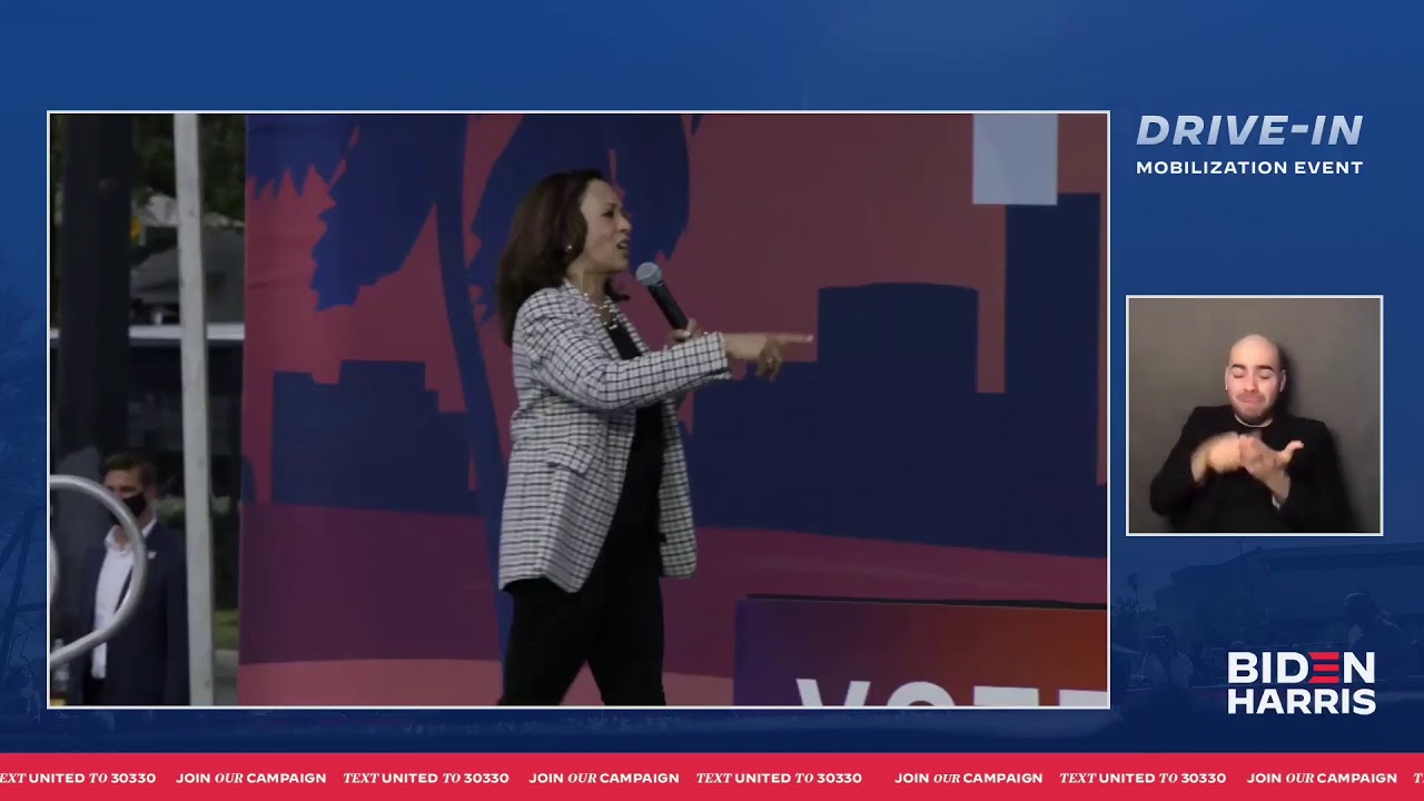 Miami Drive-In Mobilization Event with Kamala Harris