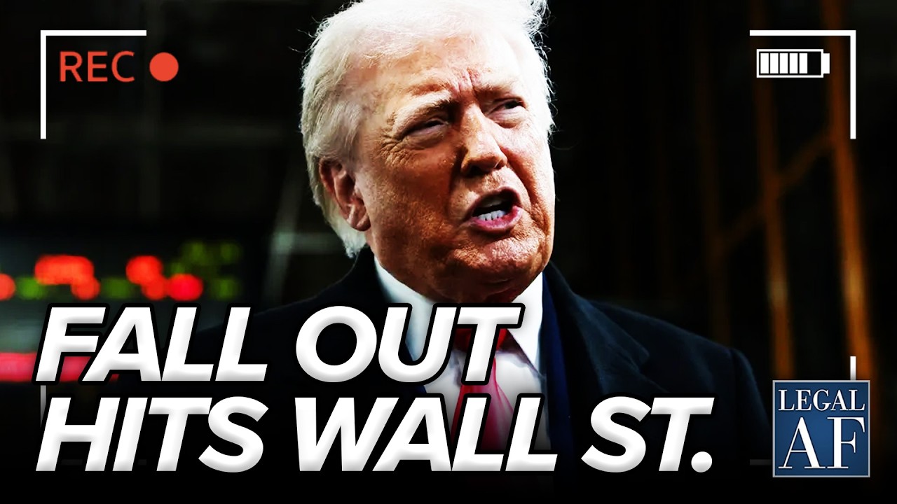 Epstein FALL OUT HITS WALL ST. as Trump’s Economy TANKS