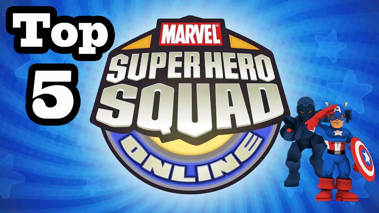 Marvel Super Hero Squad Online My Top 5 Favorite Heroes- HD