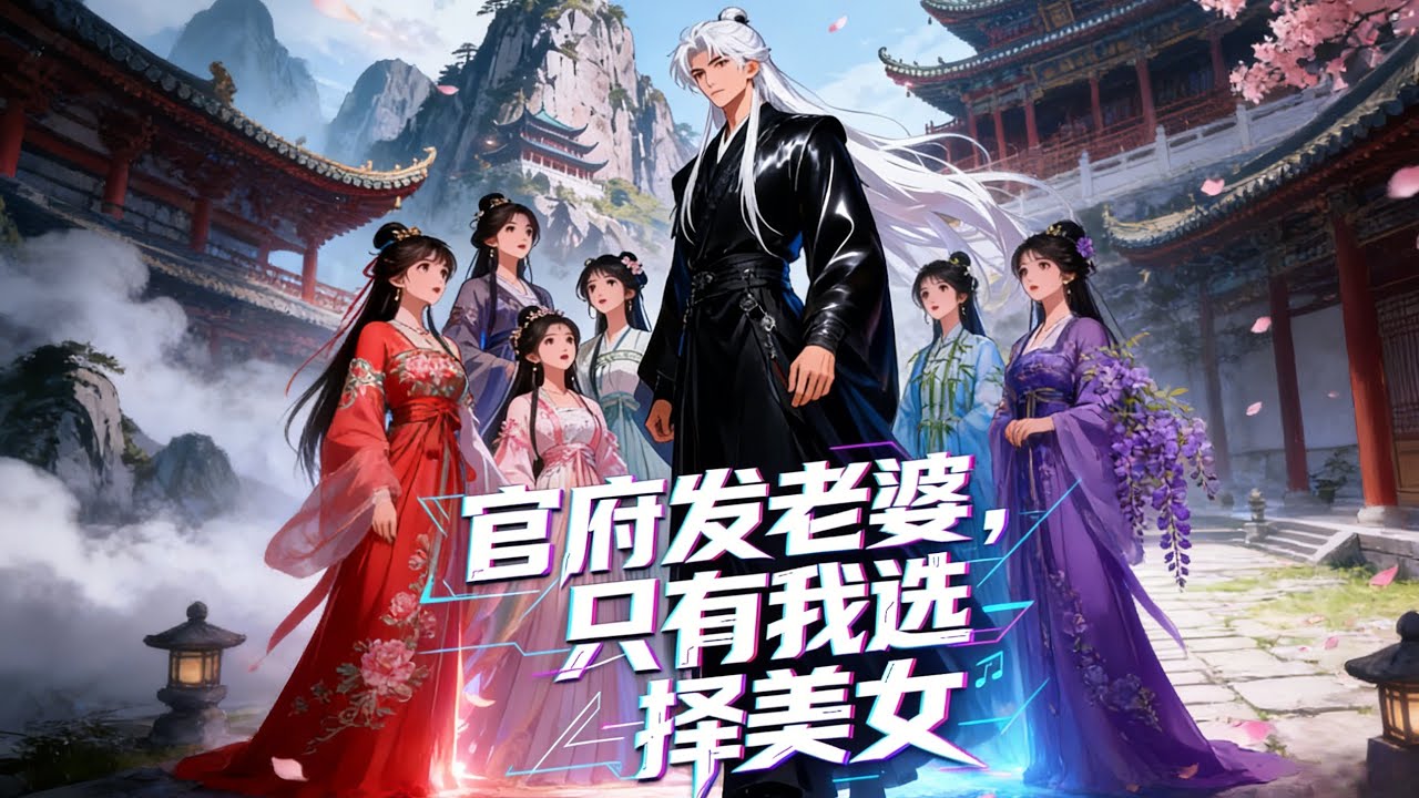 【FULL】《官府发老婆，只有我选择美女》强制配婚选了三个病秧子？众人笑我绝后，我却靠宠妻系统奖励拿到手软！