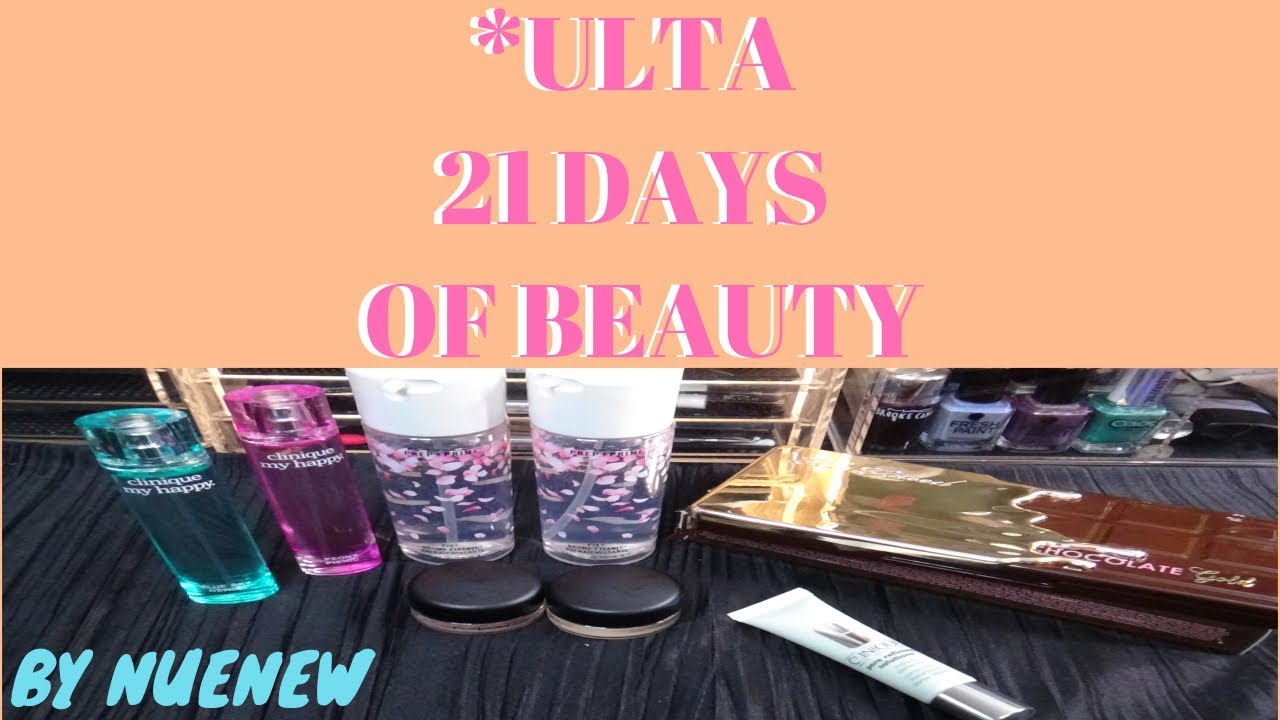 1st Week of Ulta 21 Days of Beauty Haulage by NueNew