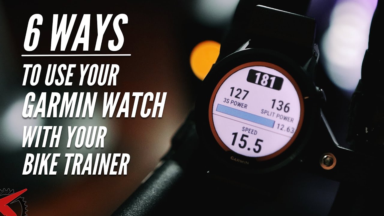 6 способов использования часов Garmin с умным велотренажером для помещений: пошаговое руководство