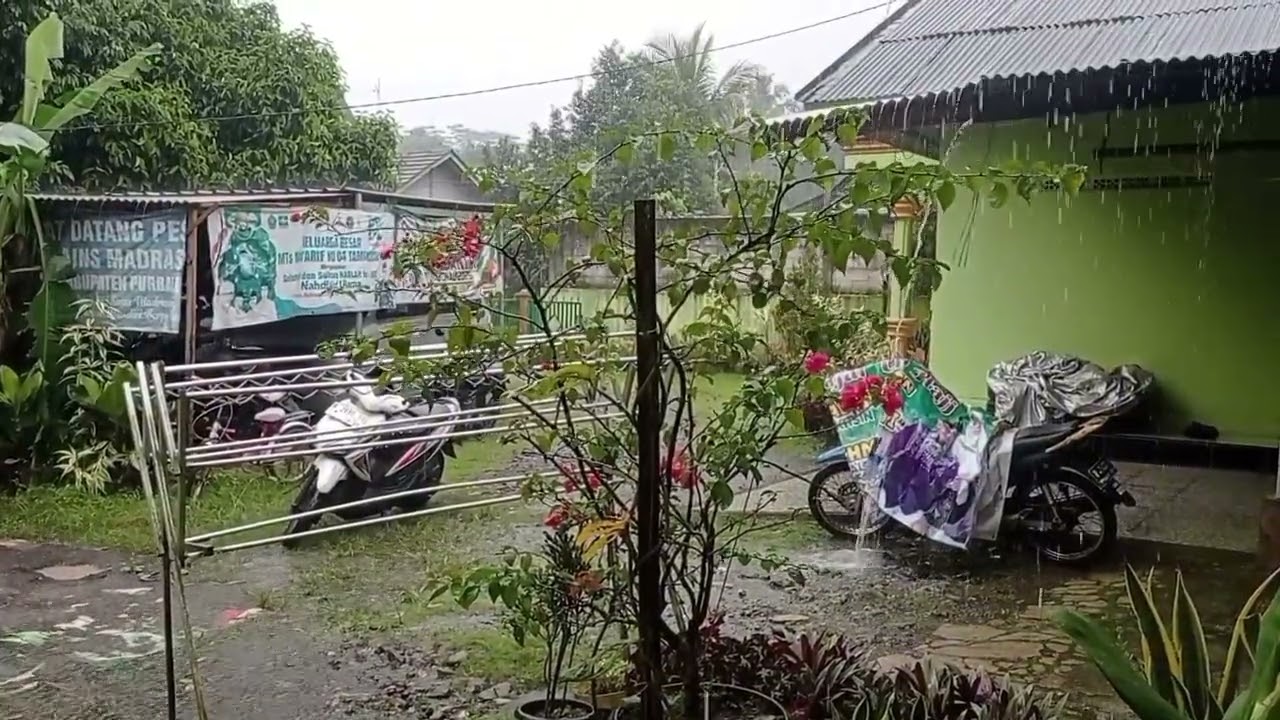 Rainy Day in a Quiet Village | Cinematic Mood