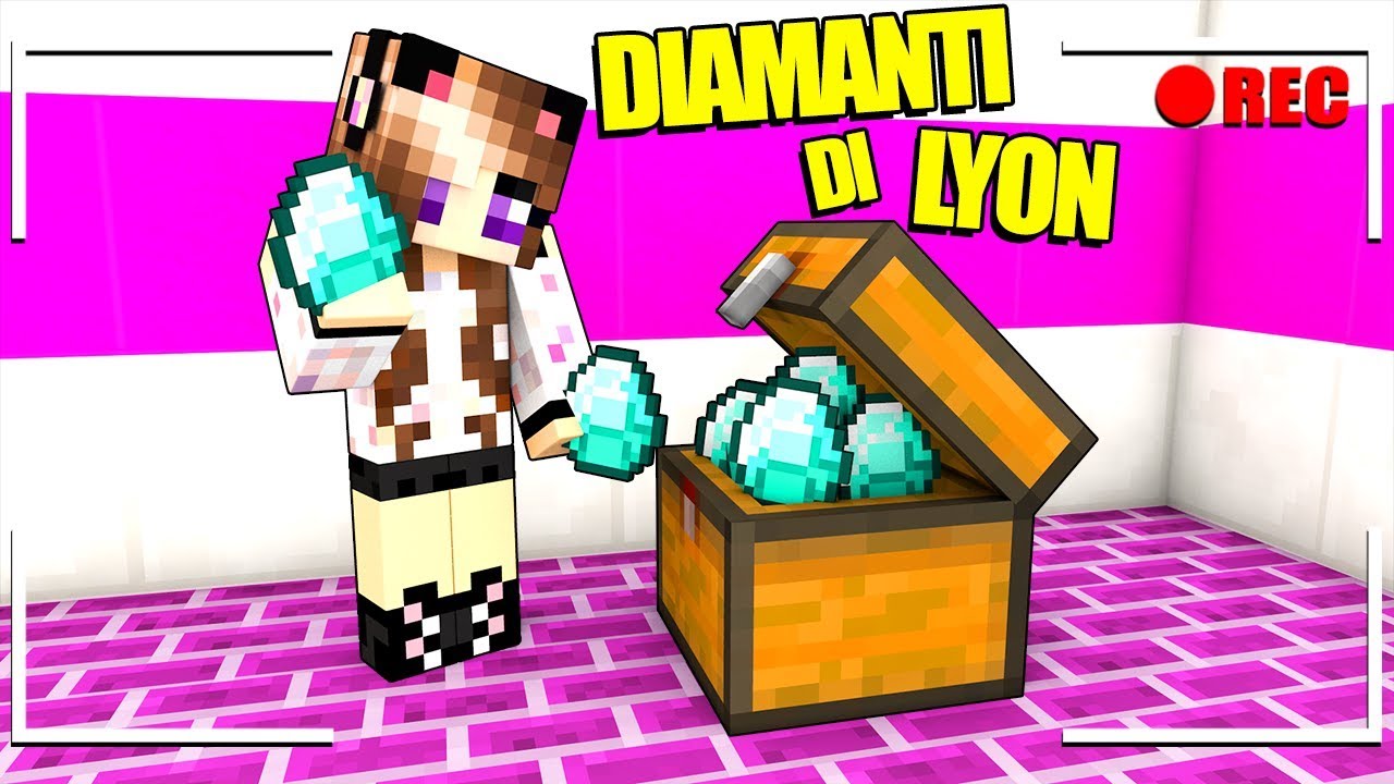 ENTRO NEL VIDEO DI ANNA CHE MI RUBA I DIAMANTI SU MINECRAFT!!