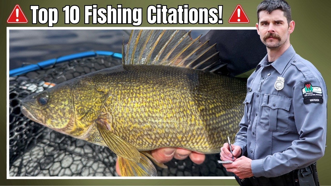 Conservation Warden Breaks Down 10 Most Common Fishing Violations!