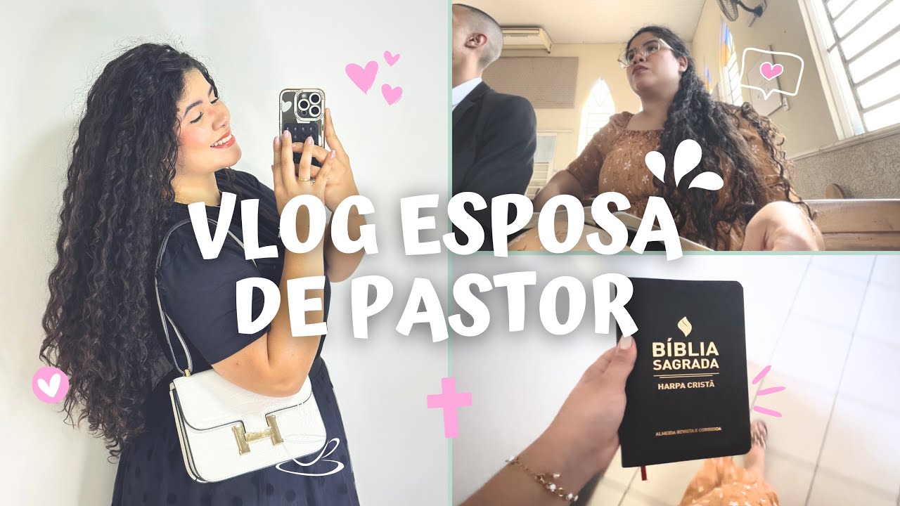 VLOG MEU DOMINGO SENDO ESPOSA DE PASTOR | (GRWM + Cultos + Conversas)💒💖 ANA GABRIELE