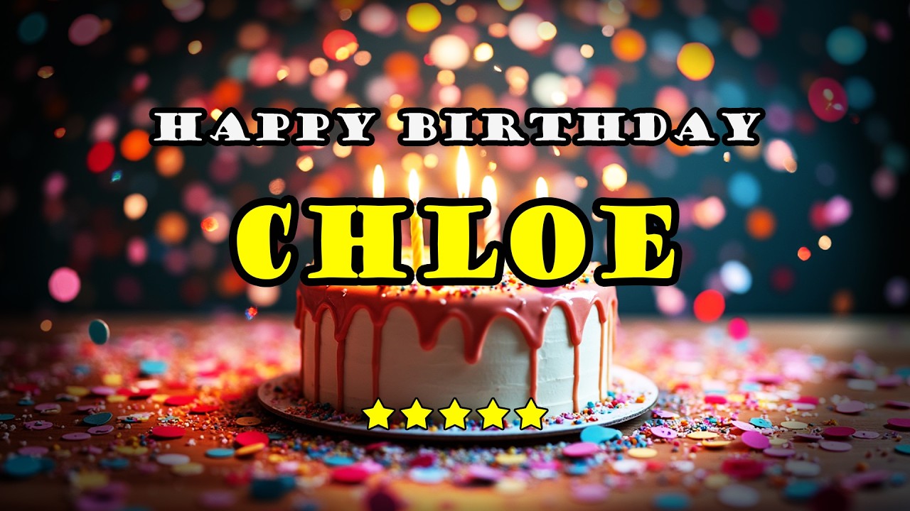 Chloe– Happy Birthday Song | Personalized Birthday Song With Your Name