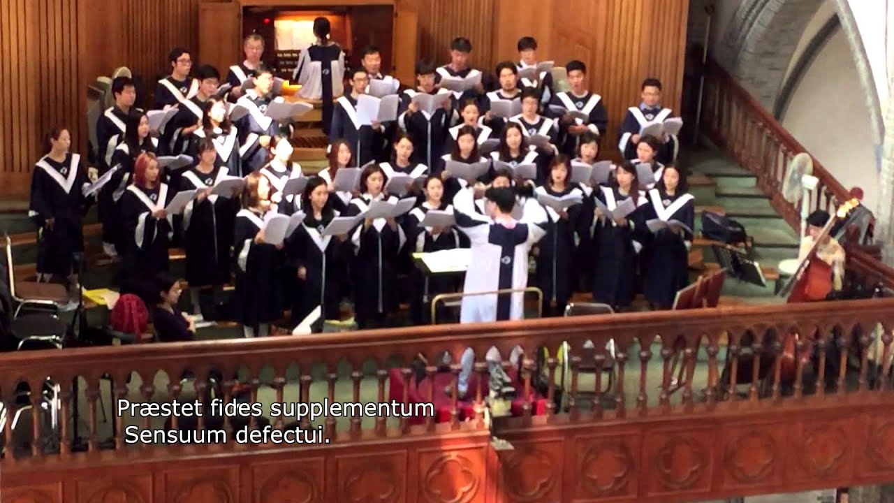 [가톨릭합창단] Tantum Ergo - G.P.Palestrina,  명동성당