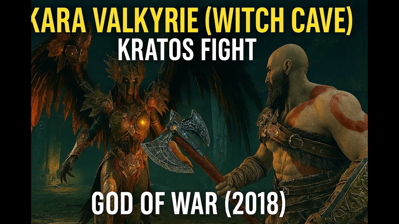 Kara Valkyrie (Witch Cave) | God Of War (2018) #godofwar2018 #valkyrie #witch